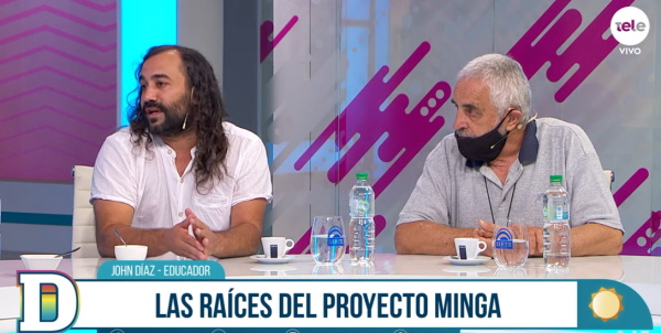 Mateo Méndez y John Díaz Cortés en Desayunos informales DIC- 2021